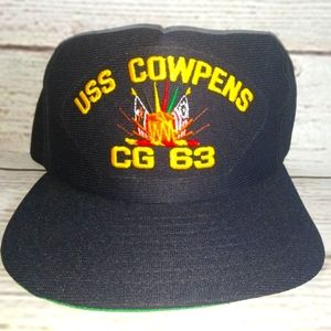 USS Cowpens (CG-63) US Navy Ships Snapback Hat Cap